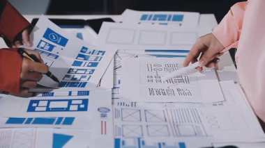 Bir projede çalışan mimar