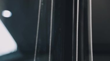 Siyah arkaplanı olan bir elin yakın çekimi.