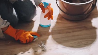 Evin parke işlemleri.