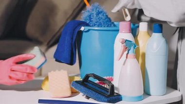 Mutfak temizlik malzemeleri