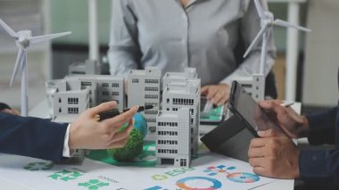 Yeşil modelli iş adamları