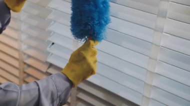 Penceredeki mavi paçavra