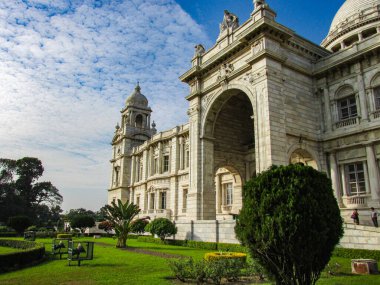 Kolkata, Batı Bengal, Hindistan. 16 Kasım 2013: Victoria Memorial Girişi