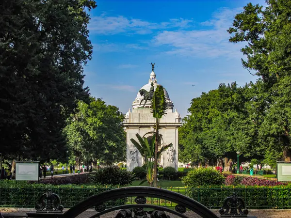 stock image Kolkata, West Bengal, India. 16 November 2013: Victoria Memorial Gate