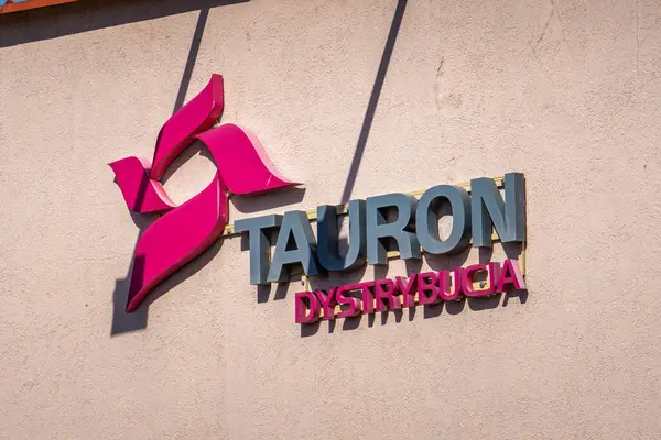 stock image Wabrzych, Poland - 06.16.2024: Tauron Polska Energia S.A. is an energy holding company in Poland