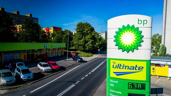 Stock image Walbrzych, Poland - 08.10.2024: BP is one of the biggest oil and gas company 