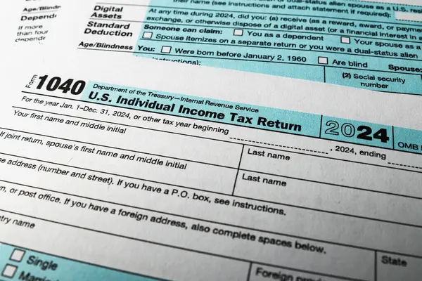 2024 A.B.D. formunu doldurma talimatları. Bireysel Gelir Vergisi İade Formu 1040 vergi sezonu boyunca