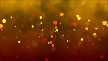 Parçacıklarla Bokeh Arkaplanı