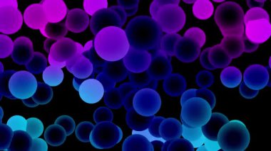 soyut arkaplan Aydınlatılmış Işık Topları