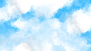 bulutlu mavi gökyüzü arkaplanı.