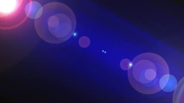 Parlayan neon ışıkları ve çizgileri olan soyut vektör arkaplanı