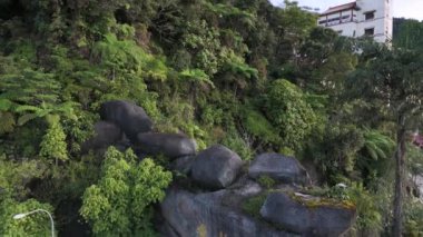 Genting Highlands, Pahang, Malezya - 10 Aralık 2023 - Chin Swee Tapınağı Genting Highlands Resort 'un yanındaki tapınaktır.