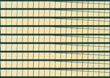 Yırtık kenarlı, pürüzsüz, yeşil bir kağıt şeridi. Vektör illüstrasyonu 