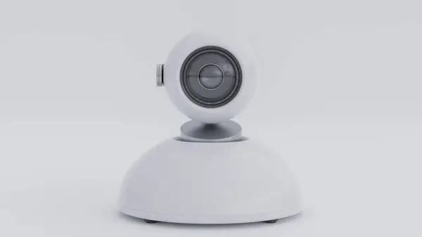Mini Webbkamera Produktdesign Koncept Premium Foto Render — Stockfoto