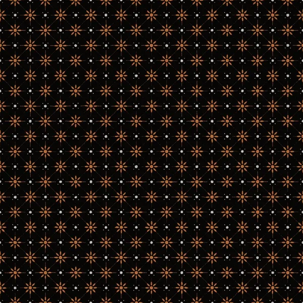 Ethnic Batik Truntum Pattern Fabric Texture Seamless Material — Stock Photo, Image