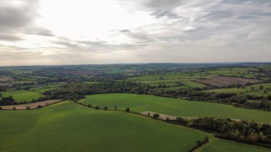 Kırsal alanların havadan görünüşü