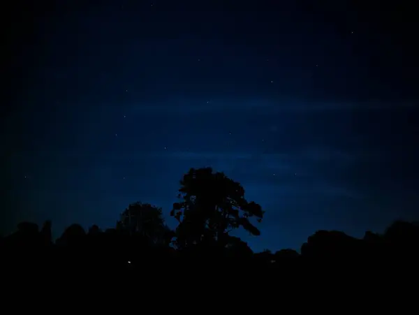 Güzel gece yıldızlı gökyüzü