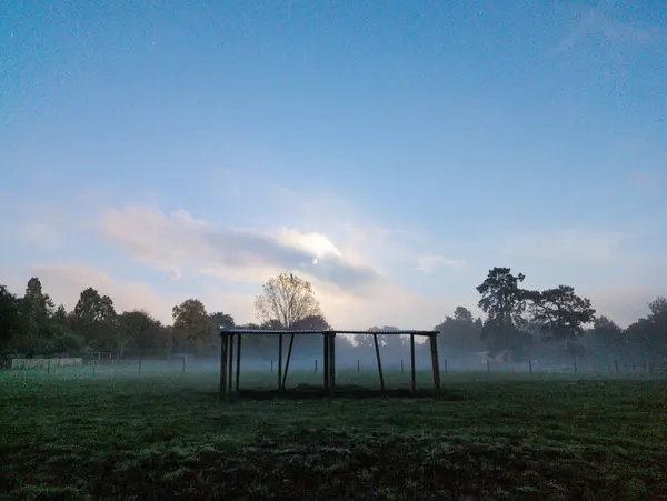 Parkta güzel bir gün batımı