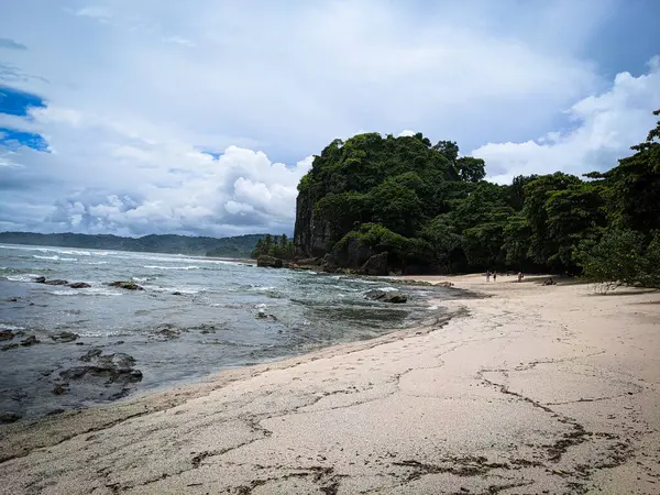 Tropikal sahil ve deniz Kosta Rika