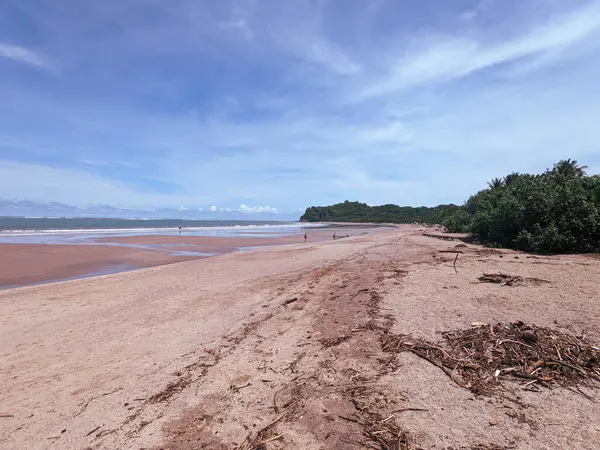 Kosta Rika 'daki güzel plaj, Orta Amerika