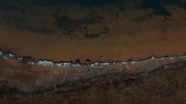 Luchtfoto Top Parallax Van Mist Mist Rutland Water Reservoir Meer — Stockvideo