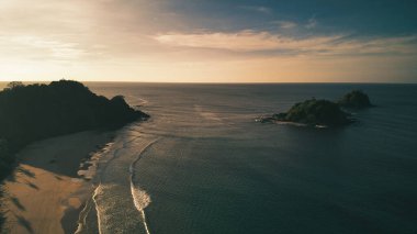 Filipinler HDR Hava Gün batımı Coron Plajları Tropik ortamlar Gök suları Seyahat 
