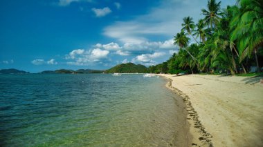 Filipinler HDR Hava Gün batımı Coron Plajları Tropik ortamlar Gök suları Seyahat 