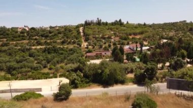 4k Portekiz kırsal Monchique Dağı kırsal bölgesi