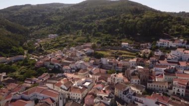 4k Portekiz kırsal Monchique Dağı kırsal bölgesi