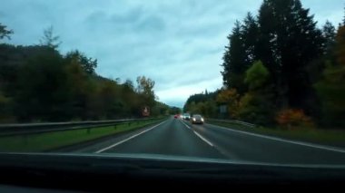 İskoç Dağları Manzarası Cairngorms Ulusal Parkı Sürücüsü 