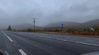 İskoç Dağları Manzarası Cairngorms Ulusal Parkı Sürücüsü 