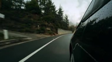 Dağ manzaralı Troodos, Kıbrıs Rum Kesimi 
