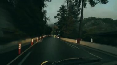 Dağ manzaralı Troodos, Kıbrıs Rum Kesimi 