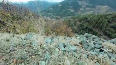 Dağ manzaralı Troodos, Kıbrıs Rum Kesimi 