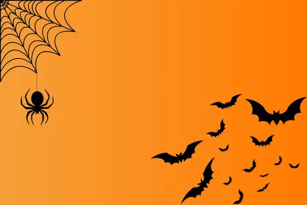 Buon Halloween Gruppo Illustrazione Zucca Incandescente — Foto Stock