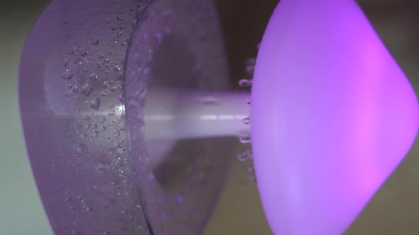 雨雲加湿器のキノコのデモンストレーション プロダクト ビデオ ドロップシッピング プロダクトビデオ — ストック動画