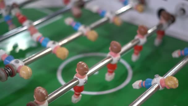 Football Table Baby Foot Soccer Loisirs Mains Jeu Société — Video