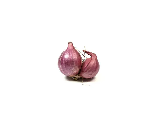 Red Onion Isolated Plain White Background — Stock Photo, Image