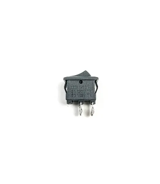 Mini Switch Com Pinos Isolados Fundo Branco — Fotografia de Stock
