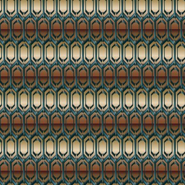 Geometrik desensiz görüntü gradyan lüks