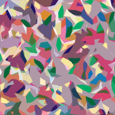 Üçgenli kusursuz desen. Birçok renk.