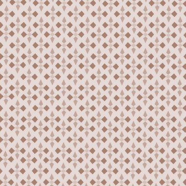 Soyut çizim, geometrik dikişsiz desen, oklar, açık kahverengi yön