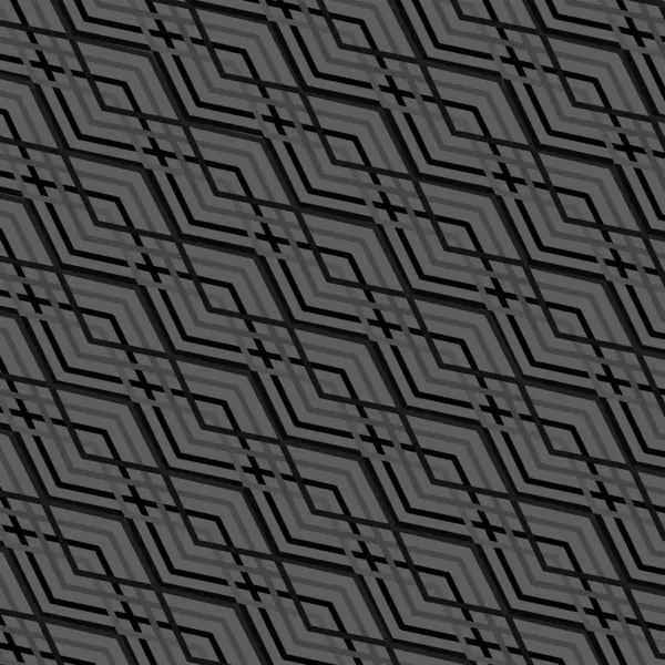 stock image Geometric pattern, black lines, gray background