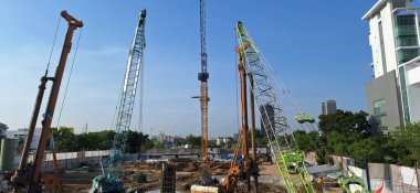 İnşaat alanı Vinç İnşa Et