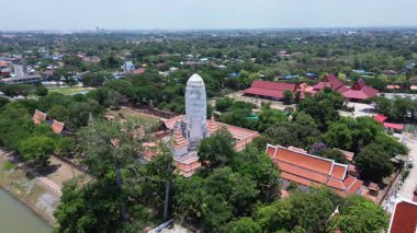 Beyaz Pagoda, Wat Phutthaisawan, Ayutthaya tarihi parkı