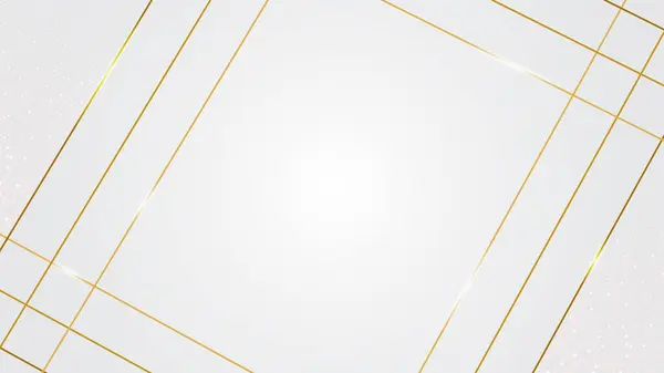 Ylellinen Vaalean Harmaa Abstrakti Tausta Kultaisia Viivoja Kimallus Kimallus Kuvitus — vektorikuva