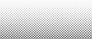 Beyaz üzerine harmanlanmış karalama siyah üçgeni desen ve arkaplan, yarım ton etkisi.