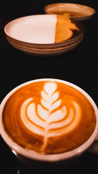 Cup Coffee Start Day — Stok fotoğraf