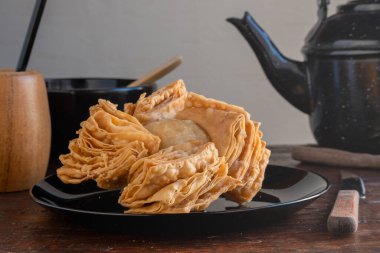 Pastelitos, geleneksel pastaların bir parçası olan Arjantin tatlısı. Kızarmış hamur ve tatlı membrillo ya da tatlı patatesle doldurulmuş..