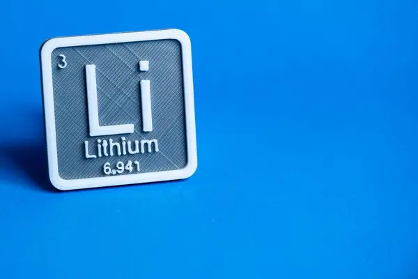 Lithium logo on a light blue background.